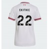 Liverpool Hugo Ekitike #22 Bortedrakt Kvinner 2026-27 Kortermet